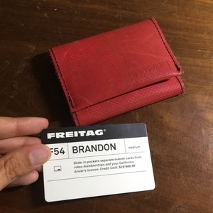 Freitag zero waste wallet